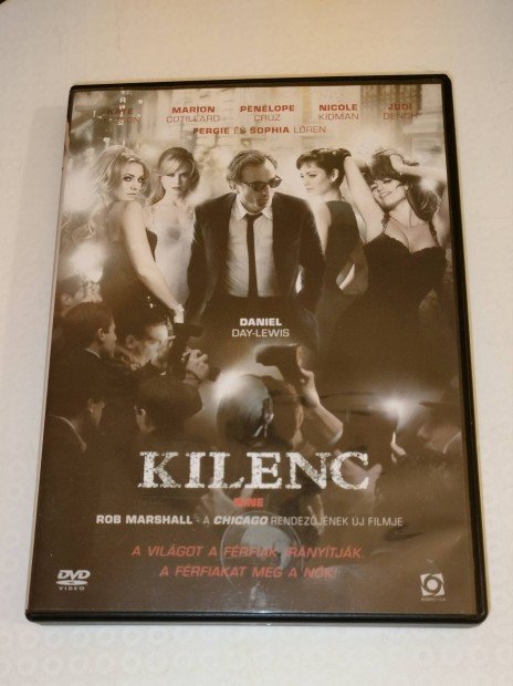 Kilenc Nine dvd Kate Hudson, Penelope Cruz, Nicole Kidman 