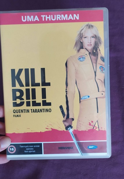 Kill Bill DVD - Uma Thurmann (Quentin Tarantino film)