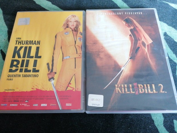 Kill Bill I. II. Dvd 