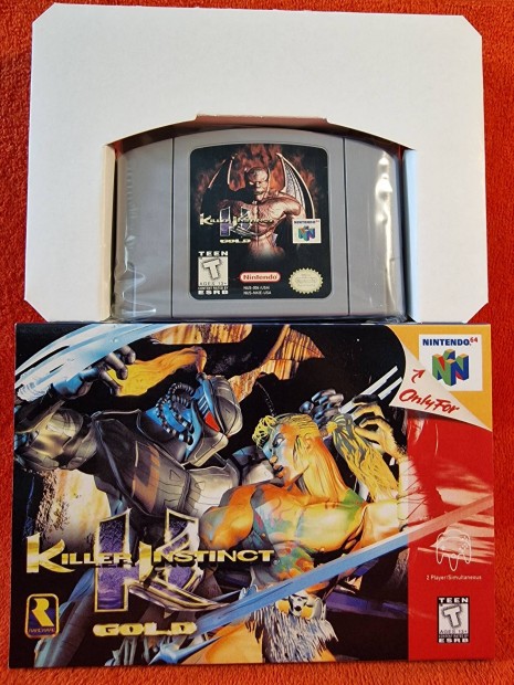 Killer Instinct Gold NTSC USA Nintendo 64 jtk N64