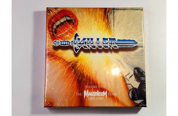 Killer - Volume One The Mausoleum Years 1981-1990 4XCD Box