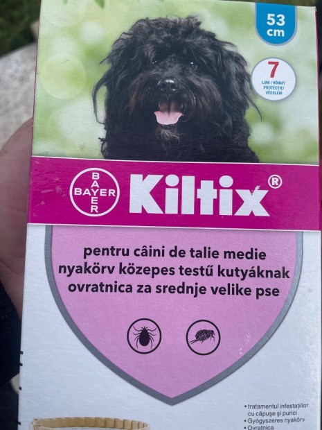 Kiltix kullancs- s bolhanyakrv 53cm 7 hnap