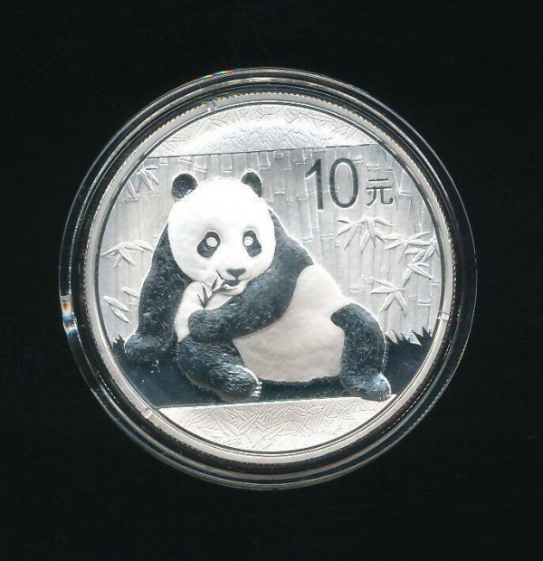 Kna 1 oz ezst 2015, Panda