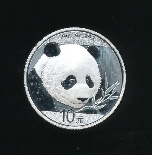 Kna 1 oz ezst 2018, Panda