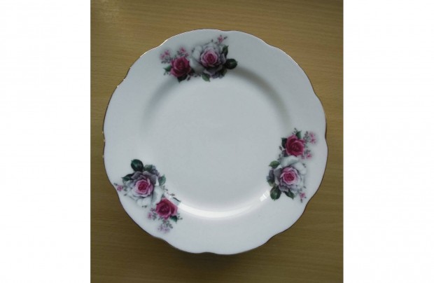 Kínai porcelán süteményes tányér készlet (6 db)