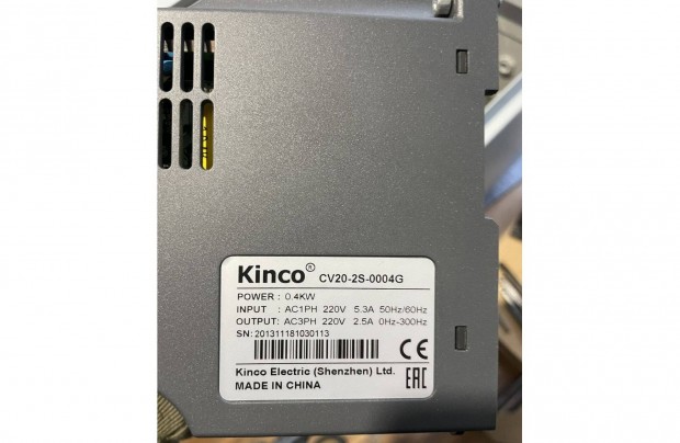 Kinco frekvenciavlt CV20 -2S-0004G