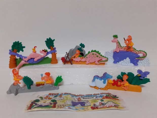 Kinder 3D Plasztik Puzzle / skor / 5 db / Komplett SOR