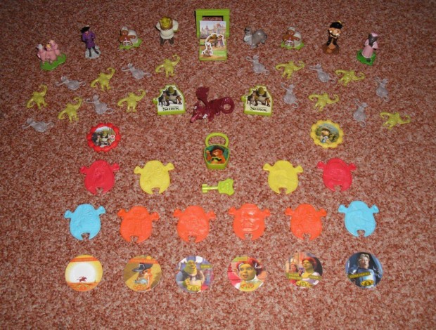 Kinder Meglepets - Shrek figura csomag elad Kedvez r