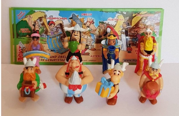 Kinder - Asterix 50 ves jubileumi kompletr sor