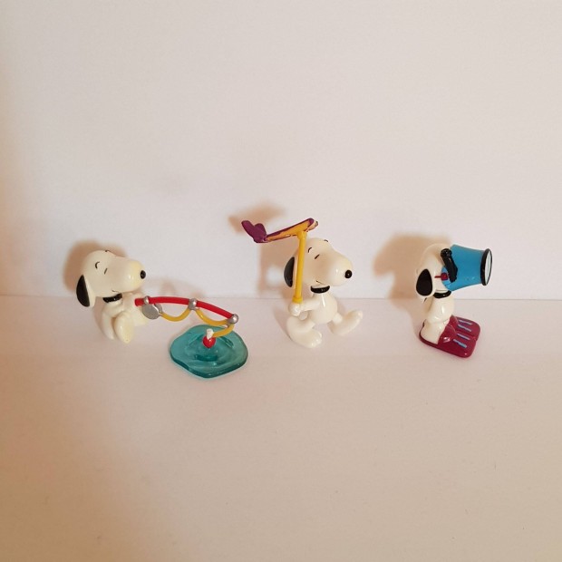 Kinder - Snoopy Strand Japan - 3 db figura