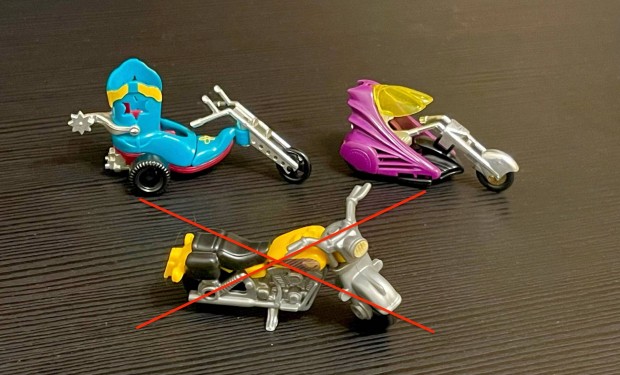 Kinder figurk: motorok