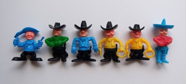 Kinder szer manyag sszeraks cowboy figura