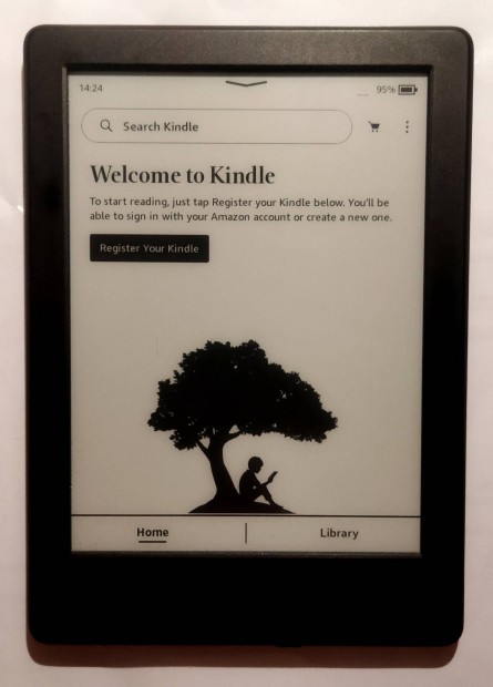 Kindle 8th 2016 4GB e-book olvas