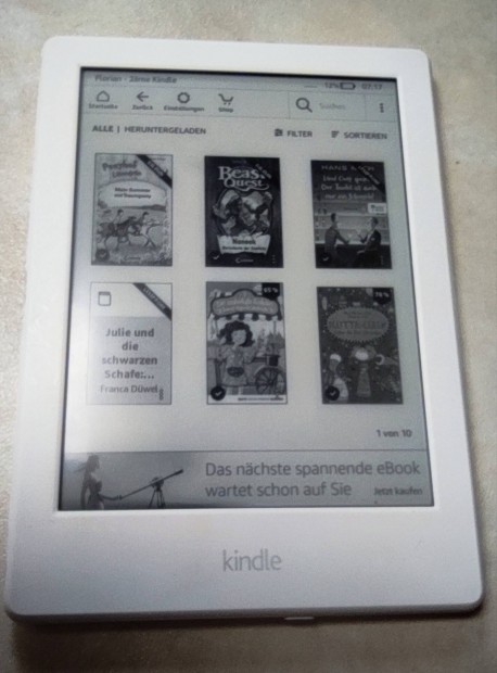 Kindle Amazon 8 ebook olvas 