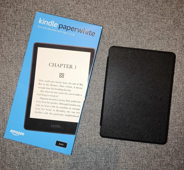 Kindle Paperwhite 5 (2021) 8 GB Ebook olvas + Smart tok