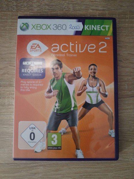 Kinect Active 2 Xbox 360 jtk 