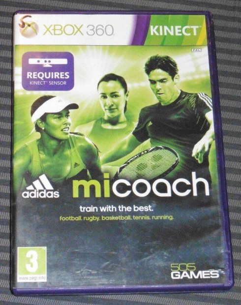 Kinect Adidas Micoach (Fitness) Gyri Xbox 360 Jtk Akr Flron