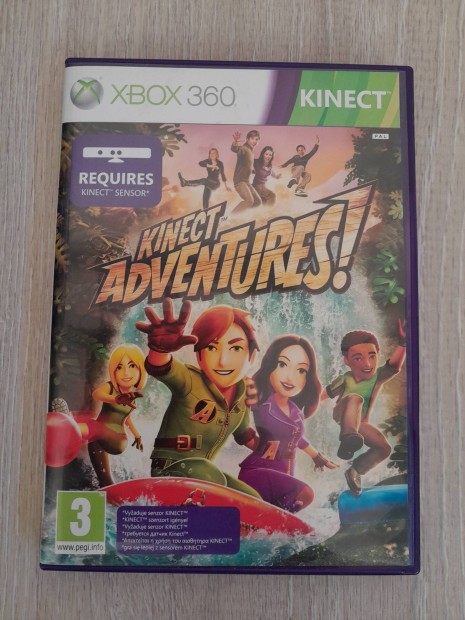 Kinect Adventures Xbox 360 jtk - Karcmentes!