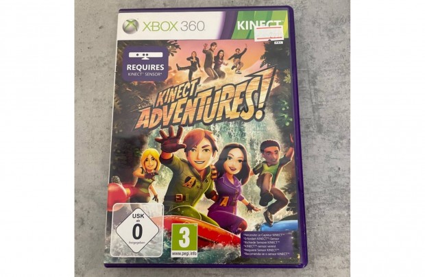 Kinect Adventures! Xbox360 jtkszoftver (Kinect) Hasznlt