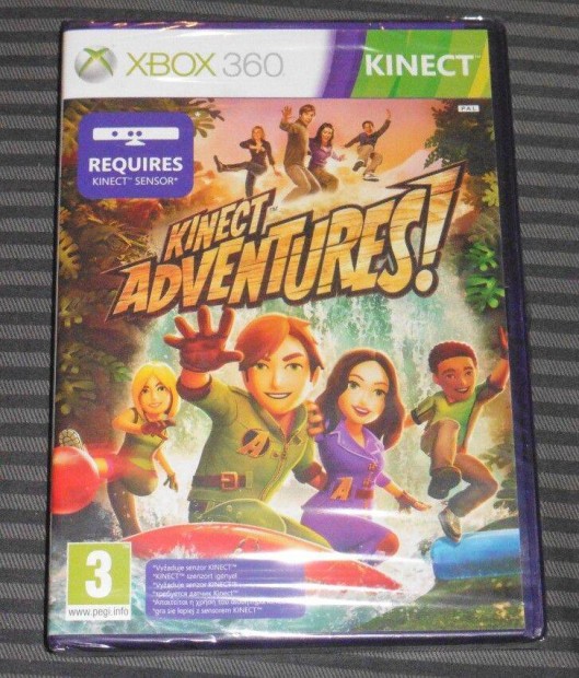 Kinect Adventures j, bontatlan Gyri Xbox 360 Jtk Akr Flron