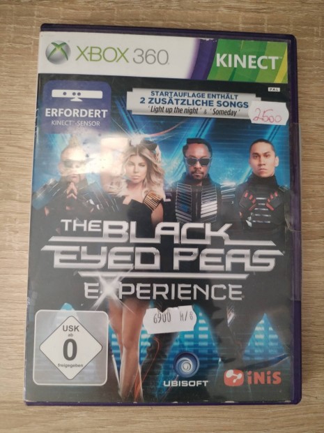 Kinect Black Eyed Peas Xbox 360 jtk 