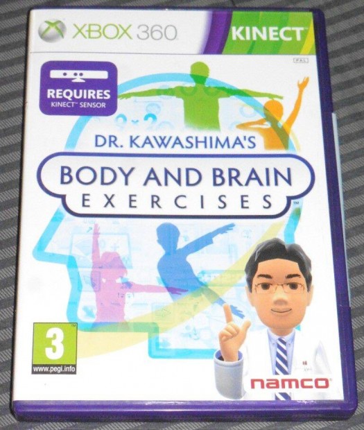 Kinect Body And Brain Exercises (kicsiknek is) Gyri Xbox 360 Jtk