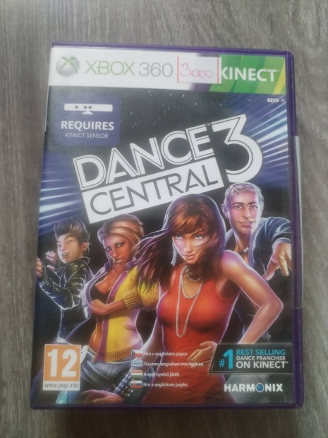 Kinect Dance Central 3 xbox 360 jtk 