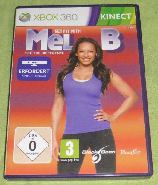 Kinect Get Fit with Mel B (Fitness) Gyri Xbox 360 Jtk, Akr Flron