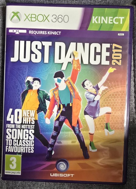 Kinect Just Dance 2017 Xbox 360 hasznlt jtk 