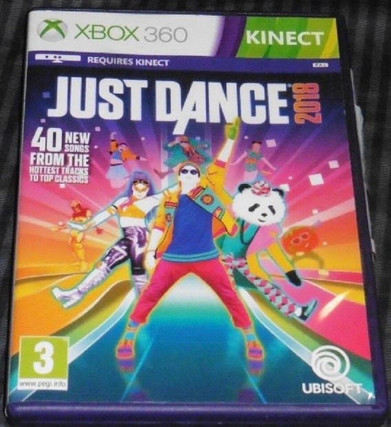 Kinect Just Dance 2018 Gyri Xbox 360 Jtk, Akr flron