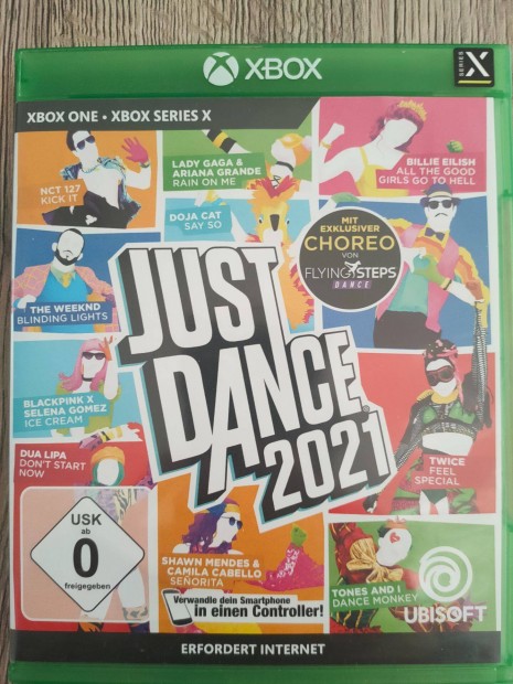 Kinect Just Dance 2021 Xbox One S X SX Jtk Debrecenben Elad