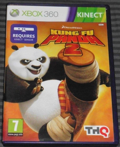 Kinect Kung Fu Panda 2. Gyri Xbox 360 Jtk akr flron