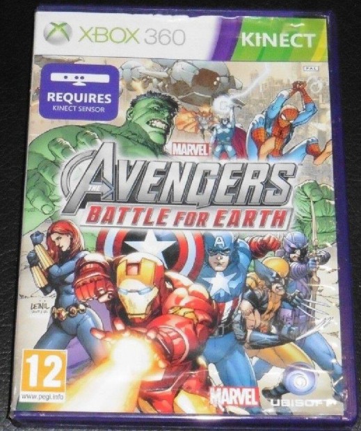 Kinect Marvel Avengers (pkember, hulk) Gyri Xbox 360 Jtk Akr
