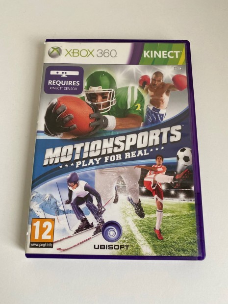 Kinect Motion Sports Play for Real Xbox 360