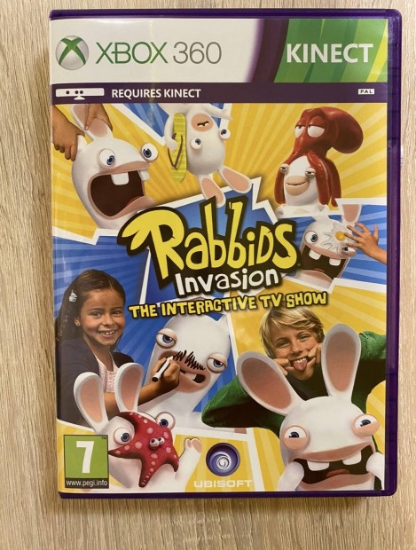 Kinect Rabbids Invasion Gyri Xbox 360 jtk