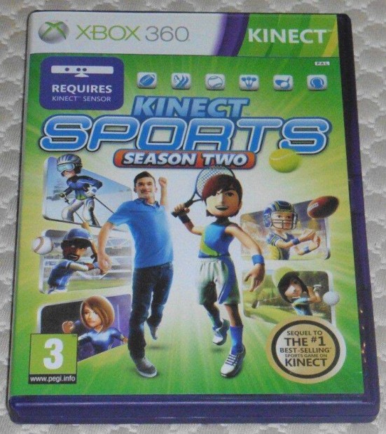 Kinect Sports 2. (Season Two) Gyári Xbox 360 Játék Akár Féláron