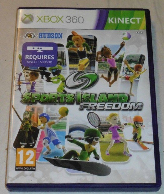 Kinect Sports Island Freedom (10 féle sportág) Gyári Xbox 360 Játék