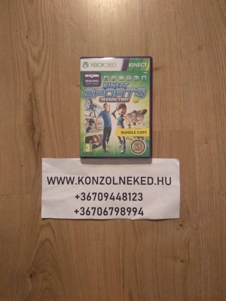 Kinect Sports Season Two eredeti Xbox 360 jtk
