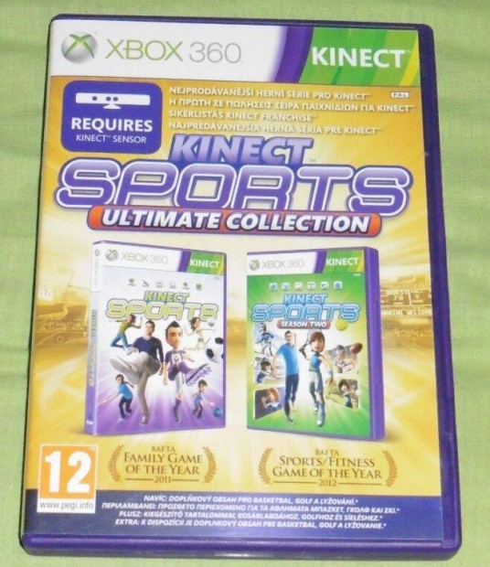 Kinect Sports Ultimate (Sports 1 + 2) Gyári Xbox 360 Játék Akár Félár