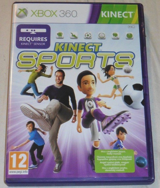 Kinect Sports (6 sport játék) Gyári Xbox 360 Játék Akár Féláron