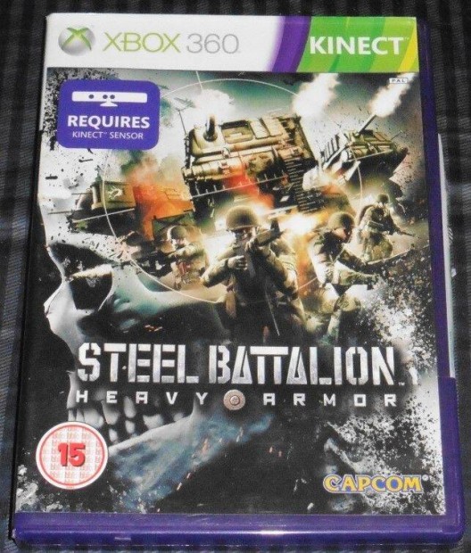 Kinect Steel Battalion (Hbors, Tankos) Gyri Xbox 360 Jtk