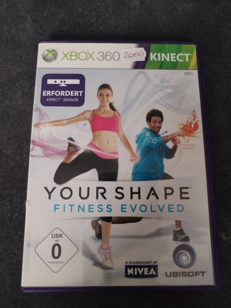 Kinect Your Shape Fitness Xbox 360 jtk 