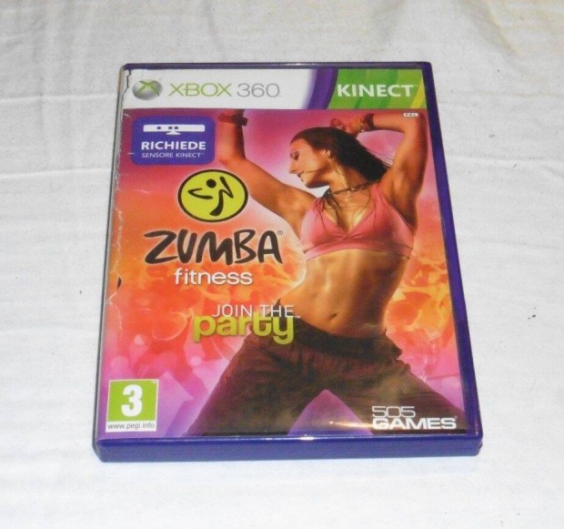 Kinect Zumba Fitness 1. Join The Party (Fitness) Gyri Xbox 360 Jtk