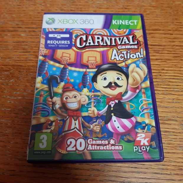Kinect carnival games in action xbox 360