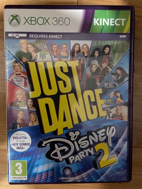 Kinect just dance disney party 2 xbox 360