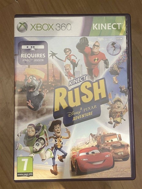 Kinect rush disney pixar adventure xbox 360