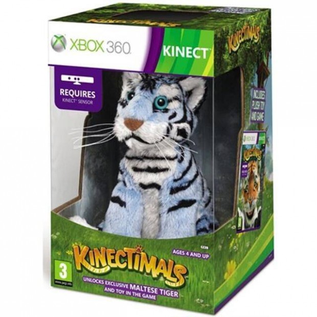Kinectimals LE (With Maltese Tiger Toy) Xbox 360 jtk