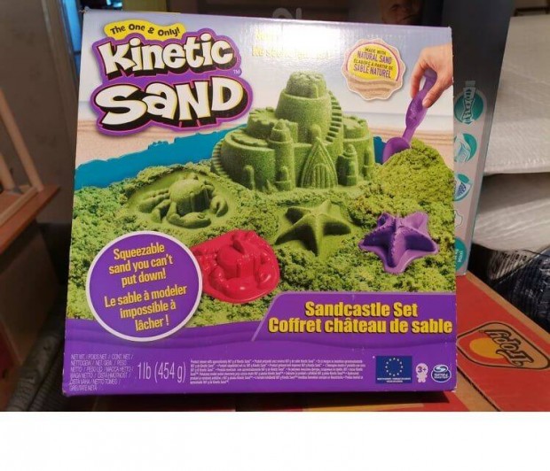 Kinetic sand homok gyurma kszlet 3+