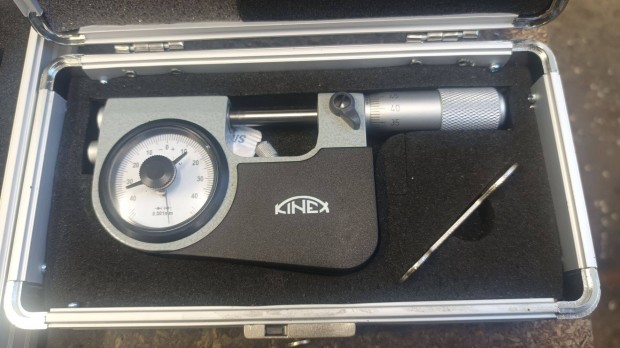 Kinex Passzamter 0-25, 0,001 mm