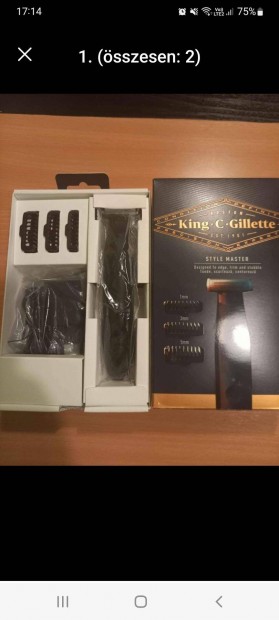 King C. Gillette Style Master